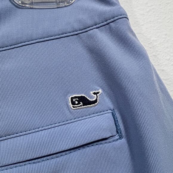 Vineyard Vines Light Blue Golf Skort with Scalloped Hem | Women's Size 4 - Picture 3 of 8